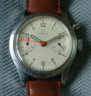 Rare Omega RCAF pilot single pusher chronograph